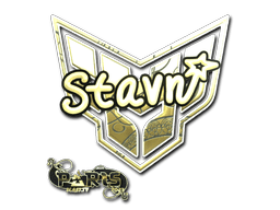 Sticker | stavn (Gold) | Paris 2023