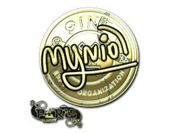 Sticker | mynio (Gold) | Paris 2023