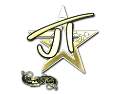 Sticker | JT (Gold) | Paris 2023