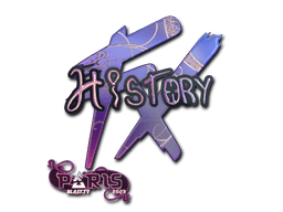 Sticker | History (Holo) | Paris 2023