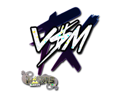 Sticker | v$m (Glitter) | Paris 2023