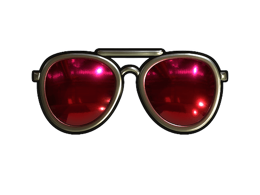 Sticker | Red Shades (Foil)