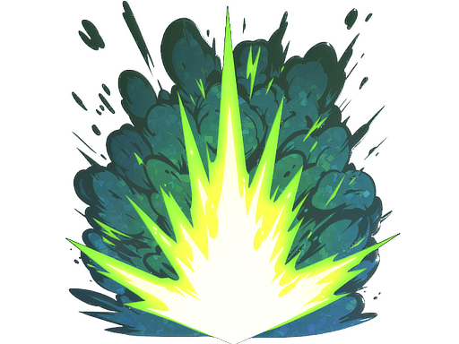 Sticker | Boom Detonation (Glitter)