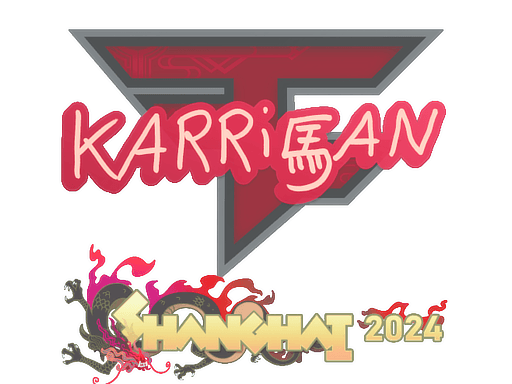 Sticker | karrigan | Shanghai 2024