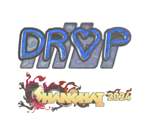 Sticker | drop (Holo) | Shanghai 2024