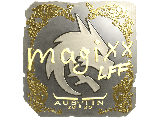 Sticker | magixx (Gold) | Austin 2025