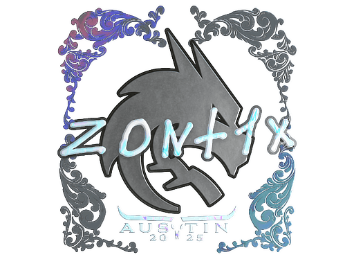 Sticker | zont1x (Holo) | Austin 2025
