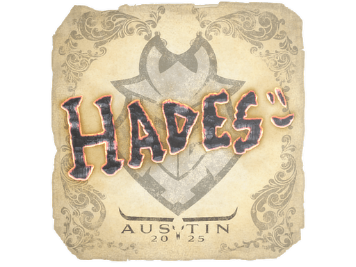 Sticker | hades | Austin 2025