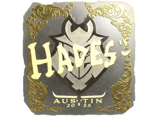 Sticker | hades (Gold) | Austin 2025