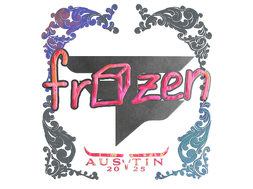 Sticker | frozen (Holo) | Austin 2025