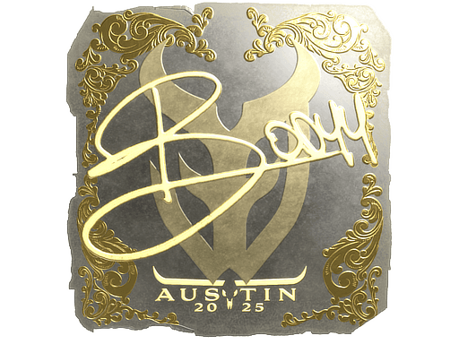 Sticker | bodyy (Gold) | Austin 2025