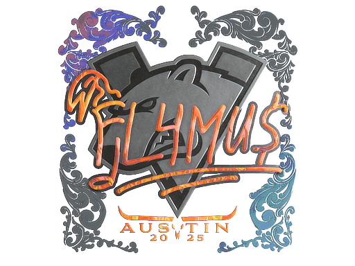 Sticker | FL4MUS (Holo) | Austin 2025