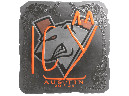 Sticker | ICY (Foil) | Austin 2025