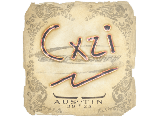 Sticker | Cxzi | Austin 2025