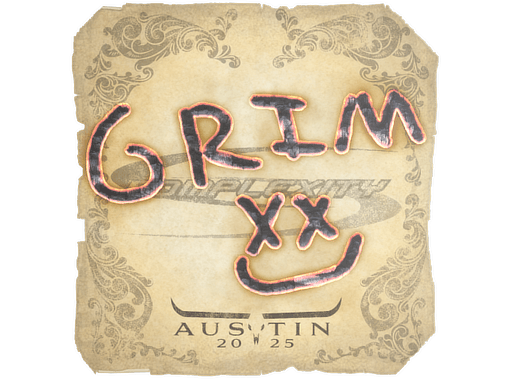 Sticker | Grim | Austin 2025
