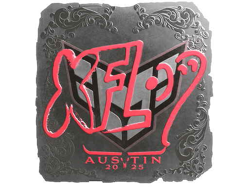 Sticker | xfl0ud (Foil) | Austin 2025