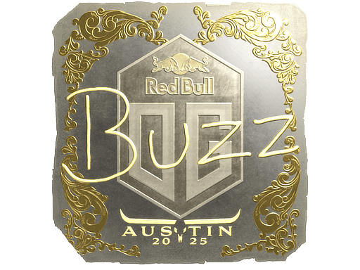 Sticker | Buzz (Gold) | Austin 2025