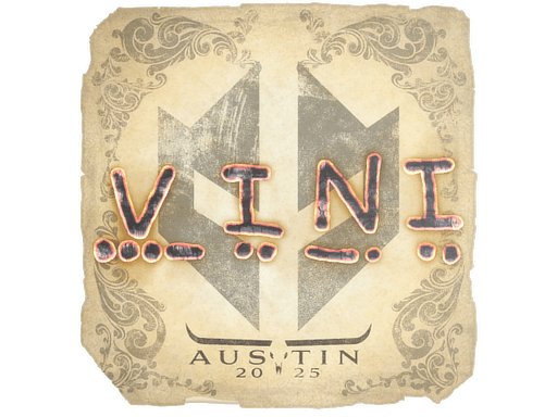 Sticker | VINI | Austin 2025