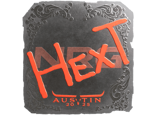Sticker | HexT (Foil) | Austin 2025