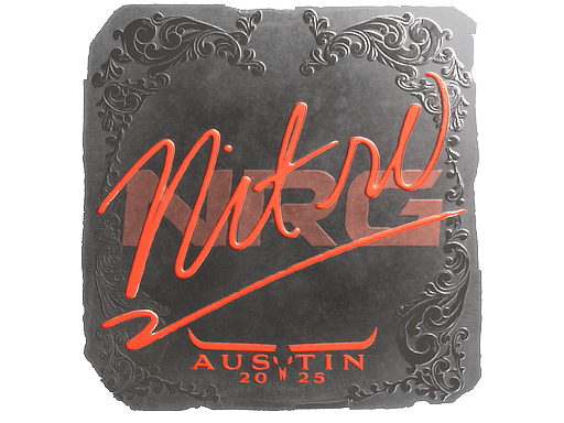 Sticker | nitr0 (Foil) | Austin 2025