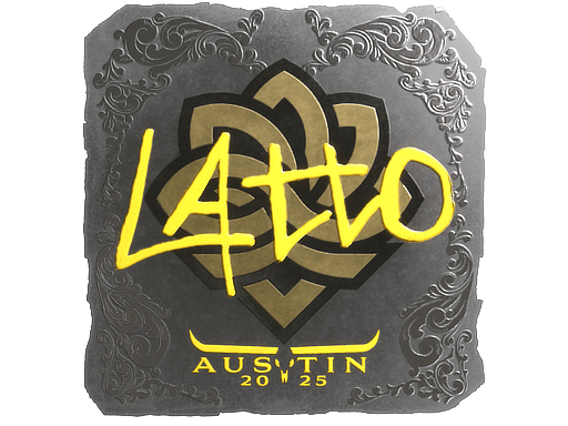 Sticker | latto (Foil) | Austin 2025
