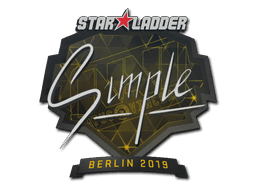 Sticker | s1mple | Berlin 2019