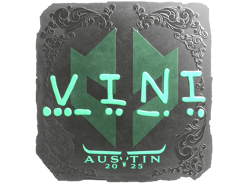 Sticker | VINI (Foil) | Austin 2025