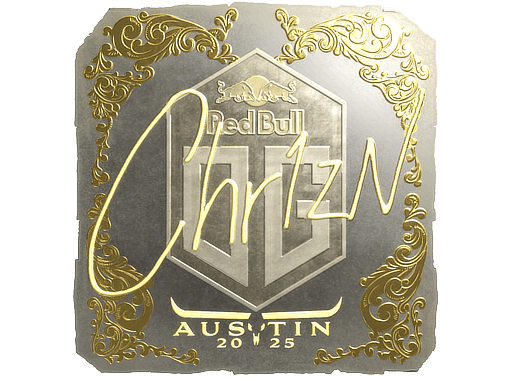 Sticker | Chr1zN (Gold) | Austin 2025