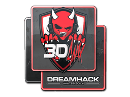 Sticker | 3DMAX | DreamHack 2014