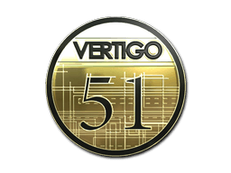 Sticker | Vertigo (Gold)