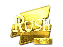 Sticker | RUSH (Gold) | Atlanta 2017