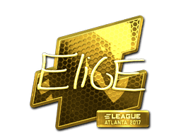 Sticker | EliGE (Gold) | Atlanta 2017