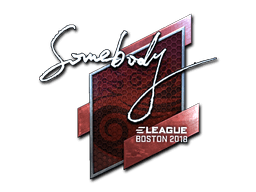 somebody (Foil) | Boston 2018
