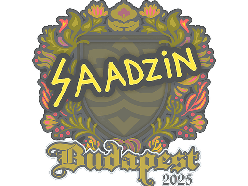 Sticker | saadzin | Budapest 2025