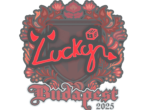 Sticker | Lucky | Budapest 2025