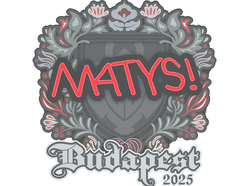 Sticker | MATYS | Budapest 2025