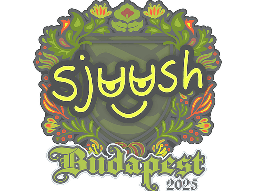 Sticker | sjuush | Budapest 2025
