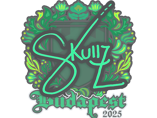 Sticker | skullz | Budapest 2025