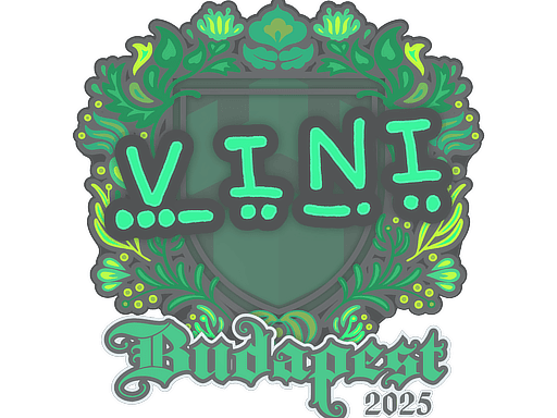 Sticker | VINI | Budapest 2025