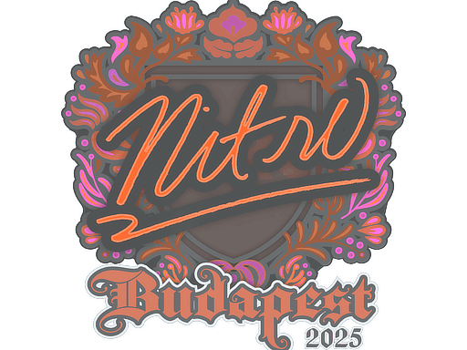 Sticker | nitr0 | Budapest 2025
