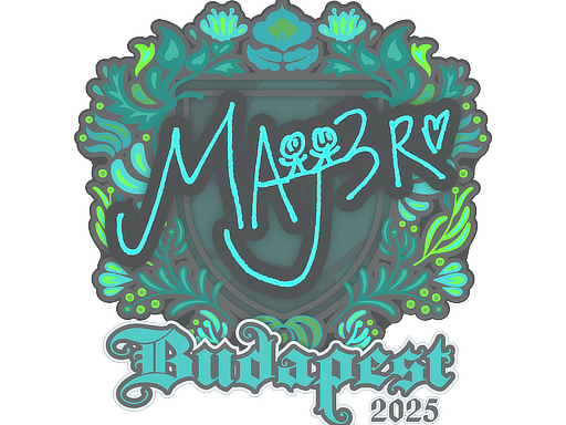 Sticker | MAJ3R | Budapest 2025