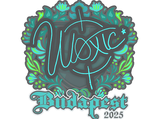 Sticker | woxic | Budapest 2025