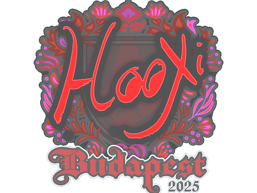 Sticker | HooXi | Budapest 2025