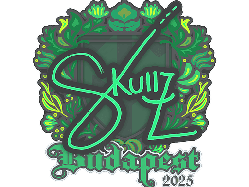 Sticker | skullz | Budapest 2025