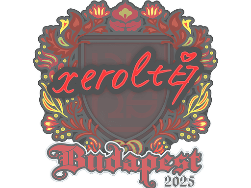 Sticker | xerolte | Budapest 2025
