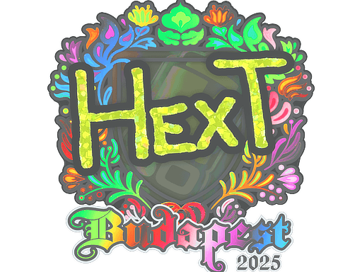 Sticker | HexT (Holo) | Budapest 2025
