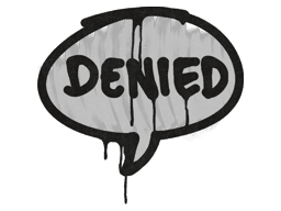 Sealed Graffiti | Denied