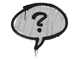 Sealed Graffiti | Question Mark