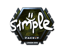 s1mple (Foil) | London 2018