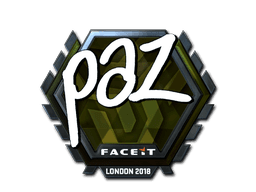 paz (Foil) | London 2018